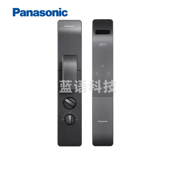 松下（Panasonic）全自动3D人脸识别智能锁指纹锁密码锁防盗门锁 V-P751RW曜岩黑 全国免费上门安装