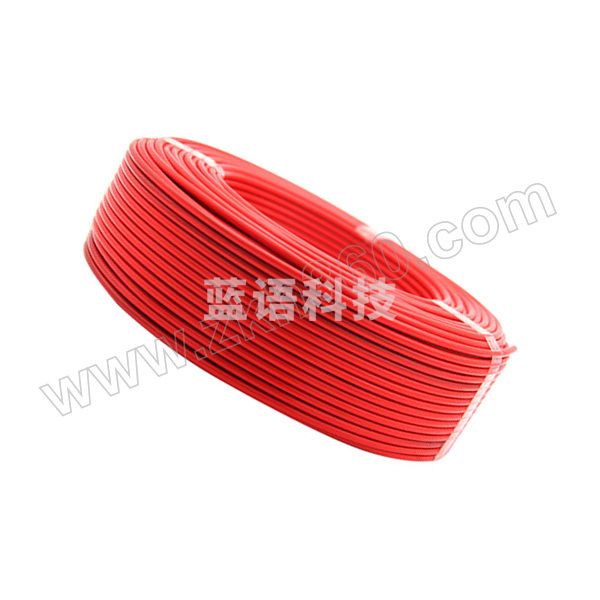 QIFAN/起帆 铜芯聚氯乙烯绝缘软电缆 BVR-450/750V-1×25 红色 100m【软线】 1卷