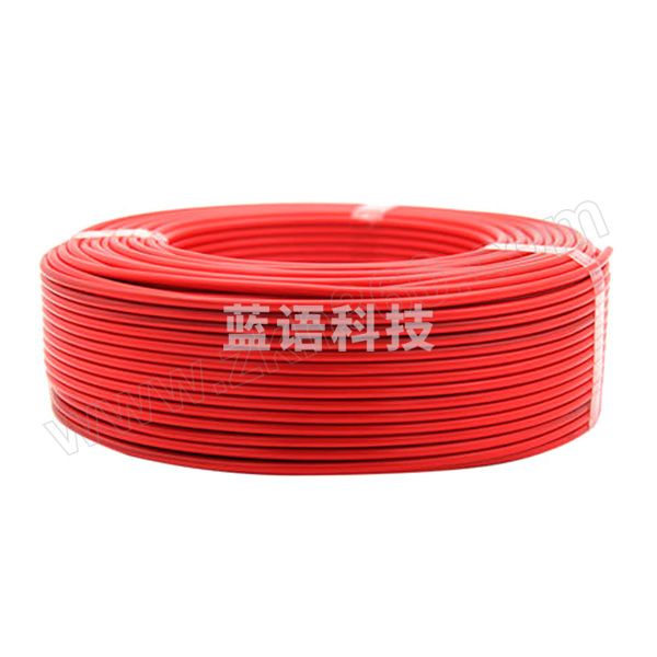 QIFAN/起帆 铜芯聚氯乙烯绝缘布电线 BV-300/500V-1×0.5 红色 100m【硬线】 1卷