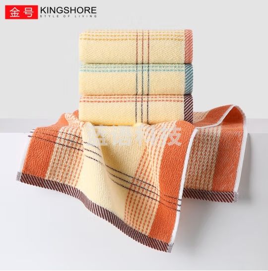 金号毛巾76*33cm 纯棉洗脸面巾 0120