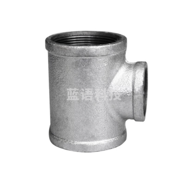 赣玛 变径三通 玛钢管件32*15 内螺纹三通