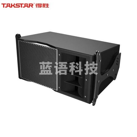 得胜(TAKSTAR)ESA-081 全频线阵音箱 8吋线性阵列 低失真高灵敏度 小型演出剧场多功能厅  黑色