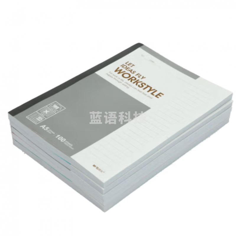 晨光 A5 无线装订本100页软抄记事本 笔记本 APYJX411