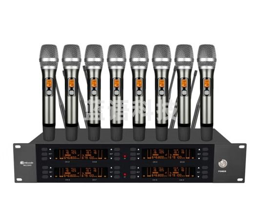 麦谷Micgrain MG5880无线一拖八会议麦克风 专业会议室录播演讲麦 方咪杆 短咪 MG5880手持（头戴式、领夹式、长杆式 下单请备注）