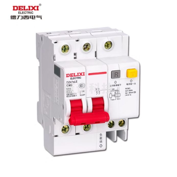德力西 DZ47SLE-2P  C型 40A  (拼装) 漏电保护断路器