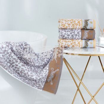 洁丽雅  8108  78*34   纯棉强吸水舒适毛巾  （单条装）