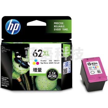 惠普（HP）C2P07AA  62XL 高容量原装彩色墨盒 适用于HP OfficeJet 200 移动打印机  约415页
