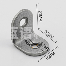 巨联（JULIAN）不锈钢角码 90度支架层板托家具连接件万能