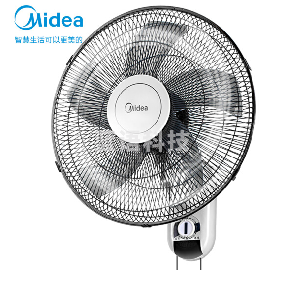 美的 16寸 FWA40YA 五叶大风量壁扇 节能低噪商用壁挂电风扇