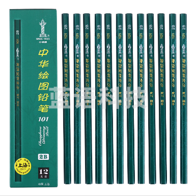 中华2B铅笔/考试铅笔 12支/盒 101