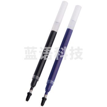 宝克（BAOKE）大容量  中性笔芯签  字笔替芯12支 黑色 PS1800 0.7mm