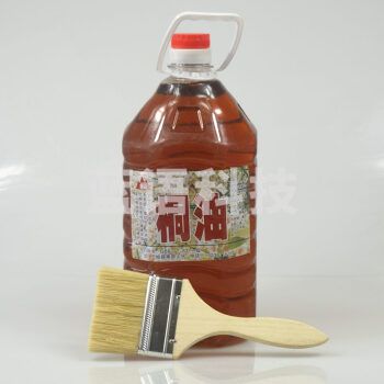 巨联（JULIAN）桐油 熟桐油防腐防水防开裂木器漆桐油天然油漆替代木油木蜡油清漆 15KG（不含毛刷）