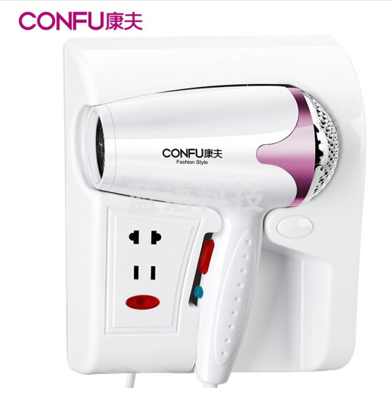 康夫（Kangfu）酒店宾馆电吹风机壁挂式浴室卫生间（不含安装）