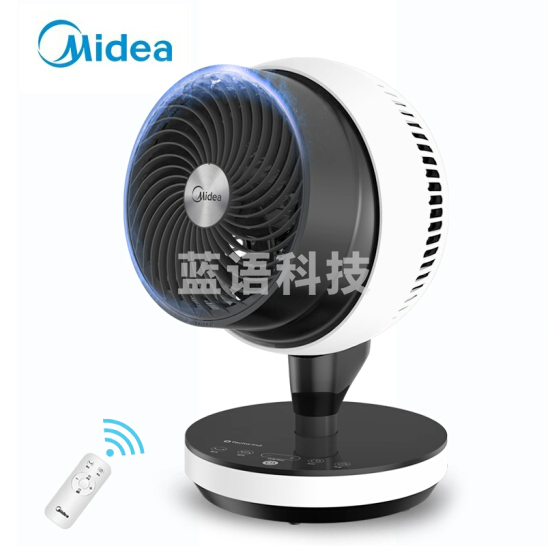 美的（Midea） GDC18FR四季空气循环扇变频摇头360°循环风