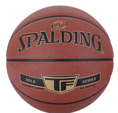 斯伯丁官方正品七号水泥地成人7号耐磨比赛专用烫金篮球76-857Y..