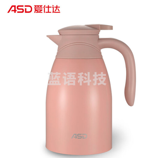 爱仕达保温壶家用1.5L真空按压式不锈钢保温瓶便捷热水壶304不锈钢内胆暖瓶暖水瓶保温水壶
