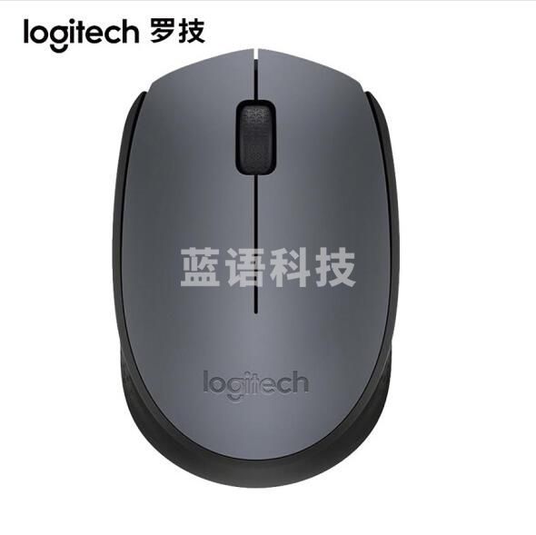 罗技 M170 无线鼠标 左右对称黑色