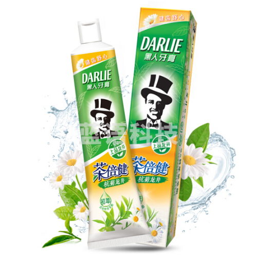 黑人 茶倍健牙膏90g 清新口气防蛀健齿（杭菊龙井）
