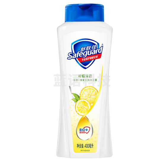 舒肤佳 柠檬清新型沐浴露 400ml