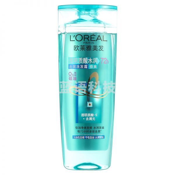 欧莱雅透明质酸水润去屑洗发露（）400ml(2016 reno)