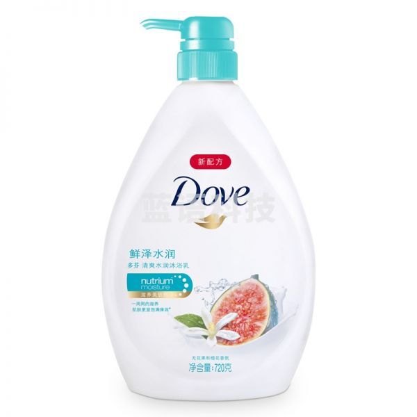 多芬 清爽水润 沐浴乳 720g 鲜泽水润