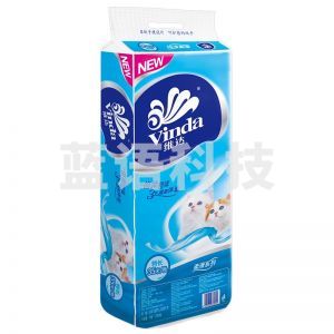维达(Vinda) 卷纸 柔滑3层173g卫生纸巾*10卷