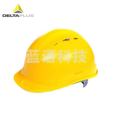 代尔塔 102012 QUARTZ石英1型PP 安全帽 黄色