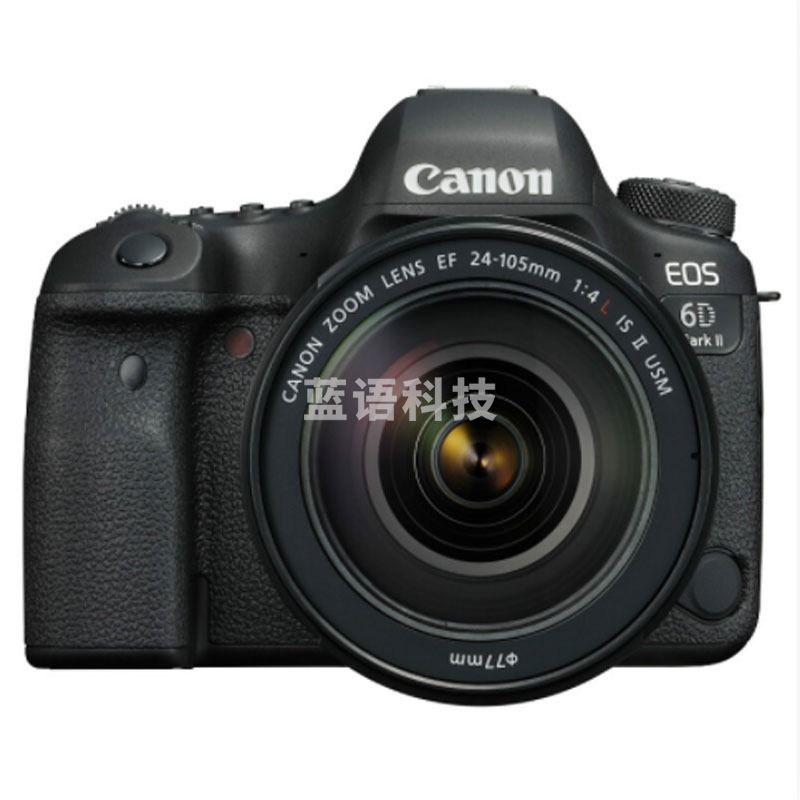 佳能EOS 6D2单反套机 EF 24-105mm f/4L IS II USM+天硕SD64G内存卡+镜头保护镜NISI+WRC相机包+摄影家系列备用电池