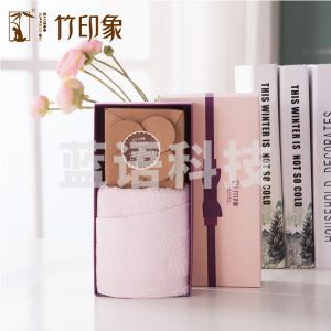 竹印象紫色小盒2件套 zyx-03009