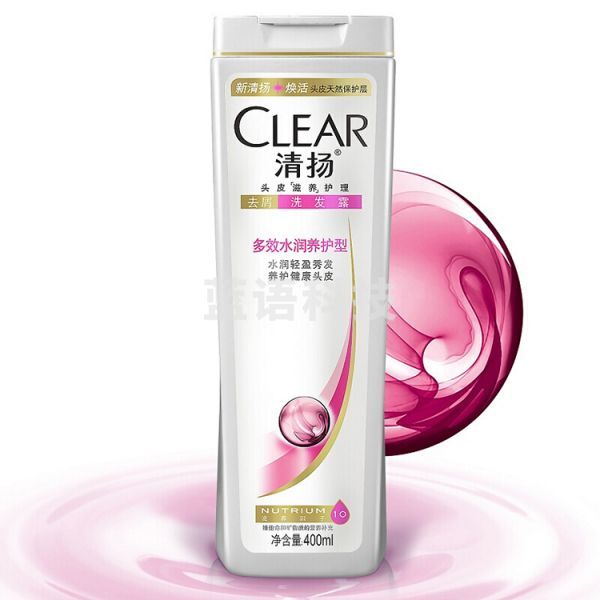 清扬洗发露多效水润养护型 400ml