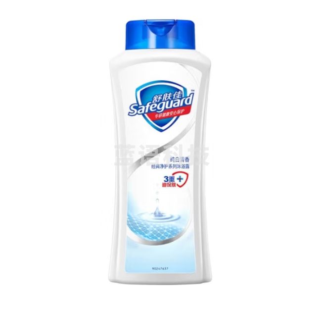 舒肤佳沐浴露400g纯白清香型持久留香沐浴液