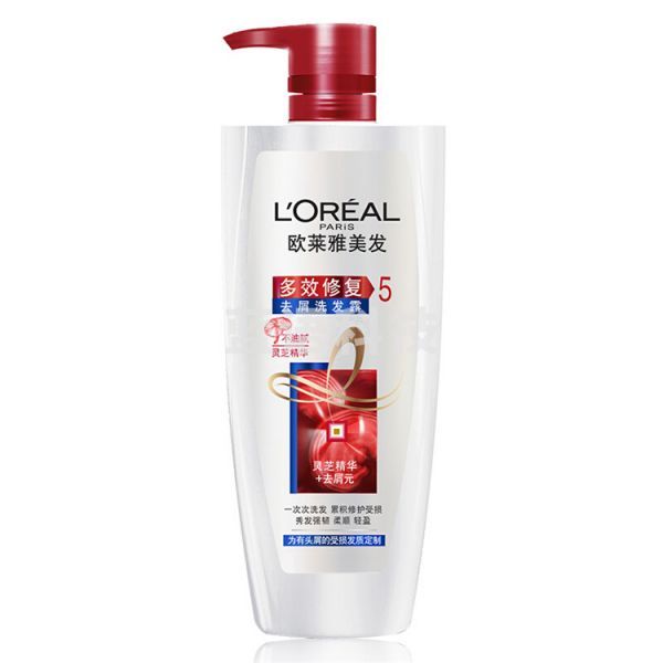 欧莱雅多效修复去屑洗发露700ml