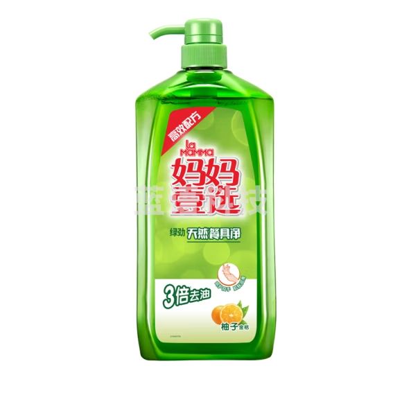 妈妈壹选 绿劲餐具净柚子金桔2kg洗洁精去油洗涤灵