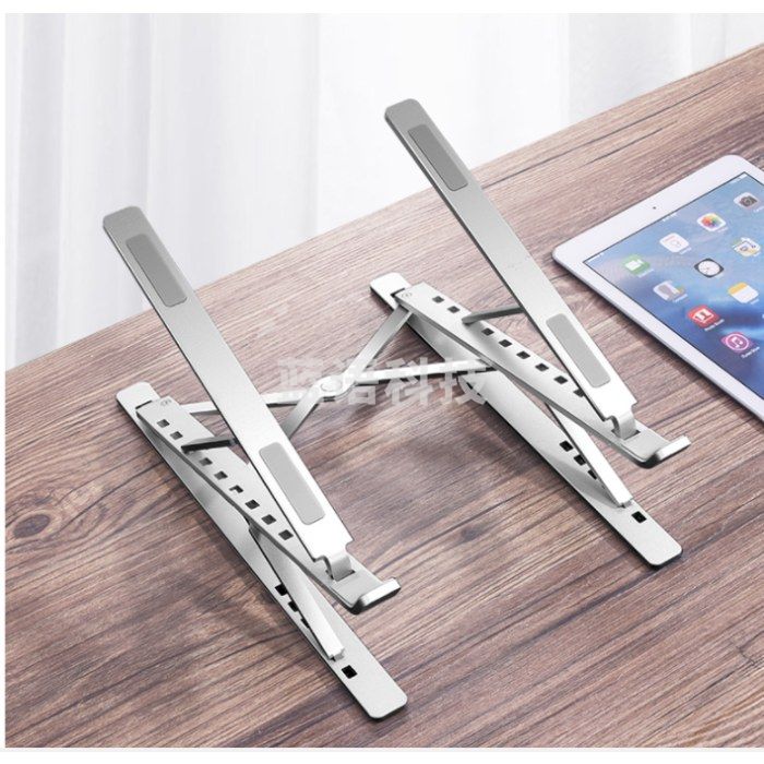 诺西 N8 笔记本电脑支架 电脑增高架 铝合金折叠两层氧化款