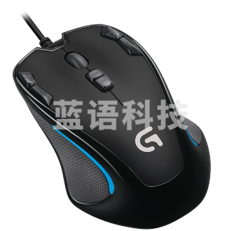 罗技（G）G300s有线鼠标 9个可编程G键
