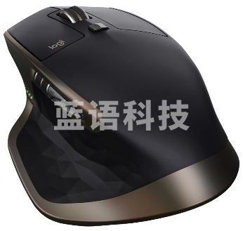 罗技（Logitech）MX MASTER 2S 鼠标 无线蓝牙鼠标 办公鼠标 右手鼠标 优联 黑色金边 带无线2.4G接收器