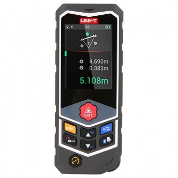 优利德（UNI-T）LM120D PRO 激光测距仪 120米 电子尺 可测曲线 蓝牙连接