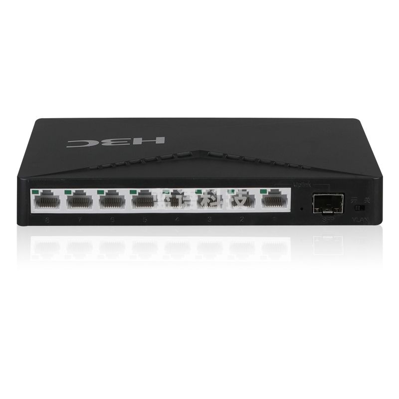 华三（H3C）S1209F 8口千兆 非网管以太网交换机 支持二层端口隔离 8千兆电口+1千兆光口