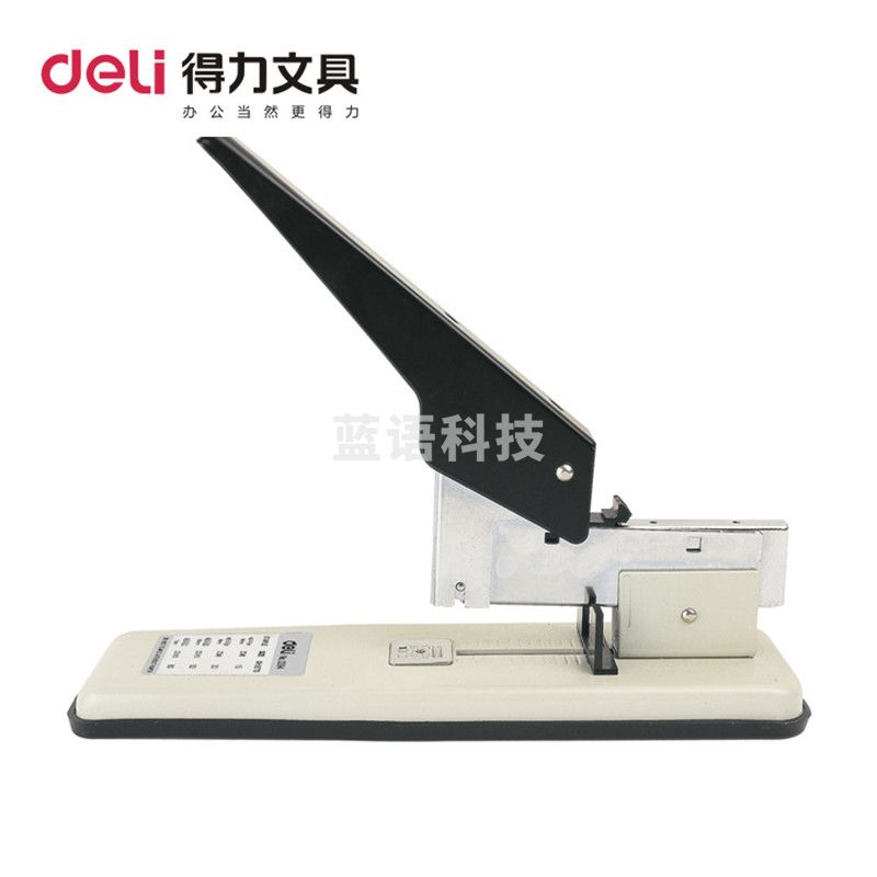 得力 重型订书机 0393 可订210页 适用23/6-23/25钉 混色