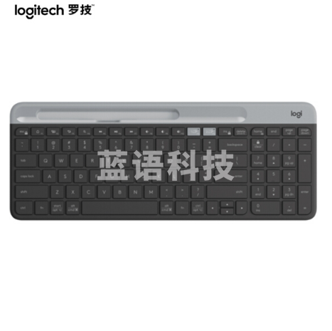 罗技（Logitech）K580 键盘 无线蓝牙键盘 办公键盘 便携超薄键盘 笔记本键盘 平板键盘 星空灰