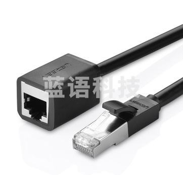 绿联NW112六类 网线延长线 RJ45宽带延长线纯铜公对母网线连接器 1.5米