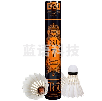 亚狮龙（RSL）RSL7号 训练比赛用球 稳定耐打 77速羽毛球