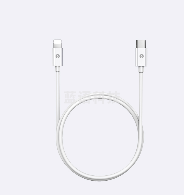 毕亚兹 苹果数据线PD快充18/20W快充 USB-C转Lightning手机充电器线1.2米 支持iPhone12 pro/Max/R/8P K53