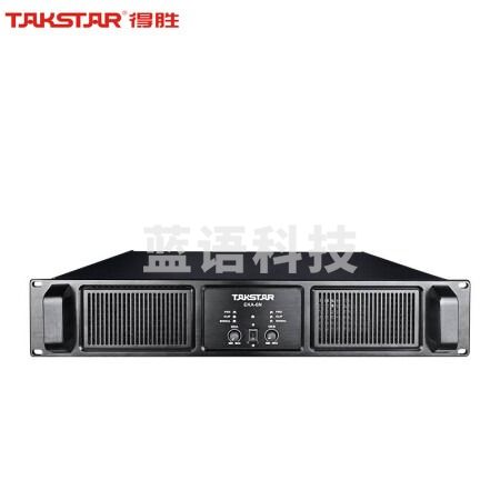 得胜（TAKSTAR）EKA-6N 定压定阻功放机 双通道专业功率放大器 高保真HIFI立体声纯后级功放