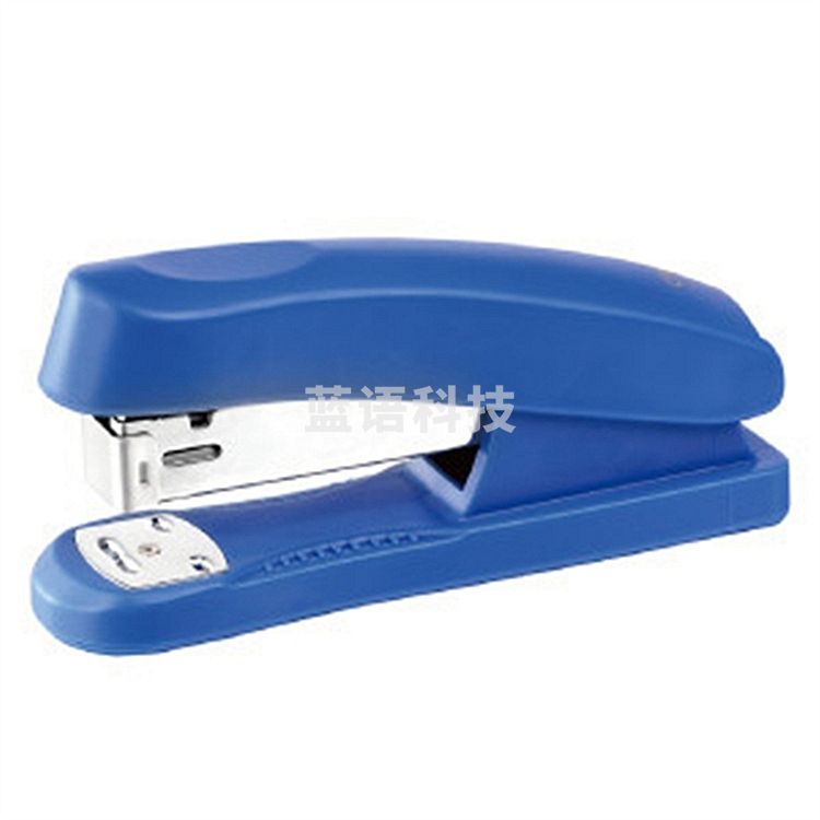 得力0325订书机12号订书器可订20页 蓝色