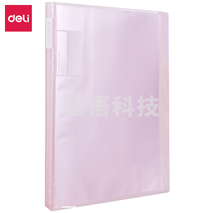 得力72556_40页资料册(红)(单位:个)