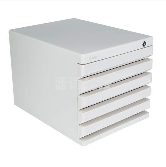 晨光 5层带锁文件收纳栏 灰色ADM95298