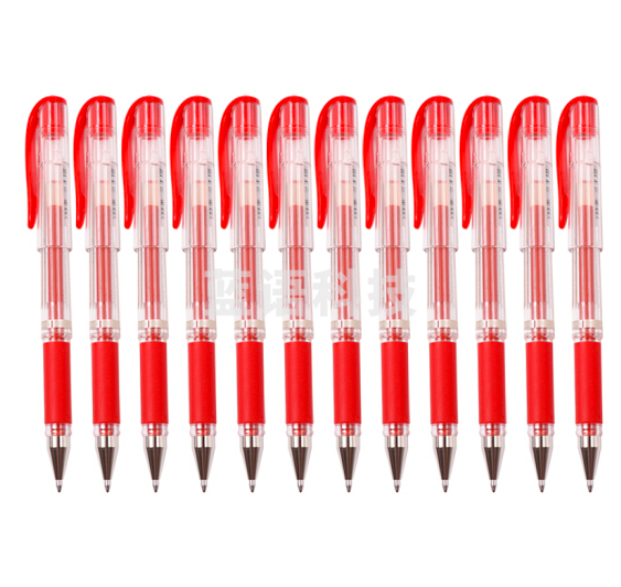 三菱 UM-153 耐水速记中性笔高光笔1.0mm 红色 笔芯UMR-10 按支销售