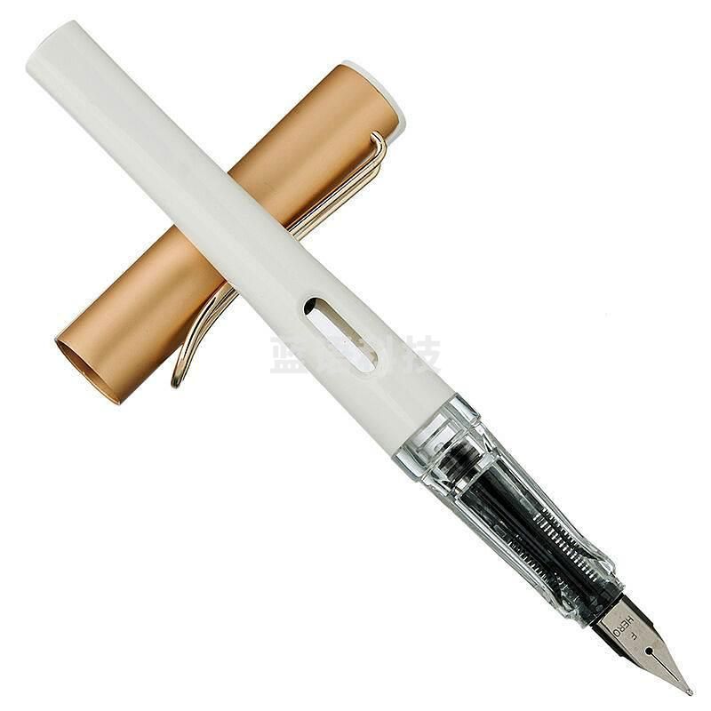 英雄 368 美人鱼铱金笔 白色 按盒销售