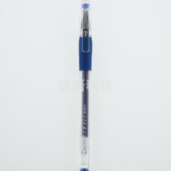 GB-34 GB-34 0.5透明杆水笔(用GR-15中性笔芯红色10支/盒） 按支销售